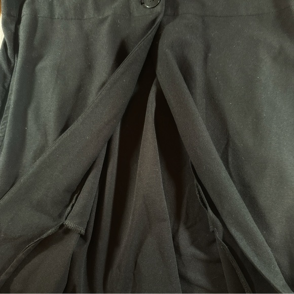 EILEEN FISHER Blazer Womens X-Small Black 3 Button Lined Scoop Neck Overcoat EUC - Picture 3 of 12